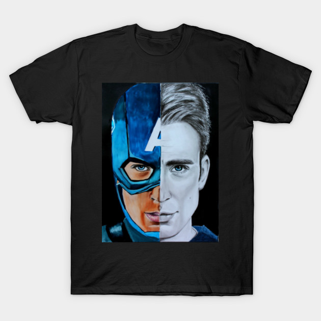 chris evans in captain america shirt